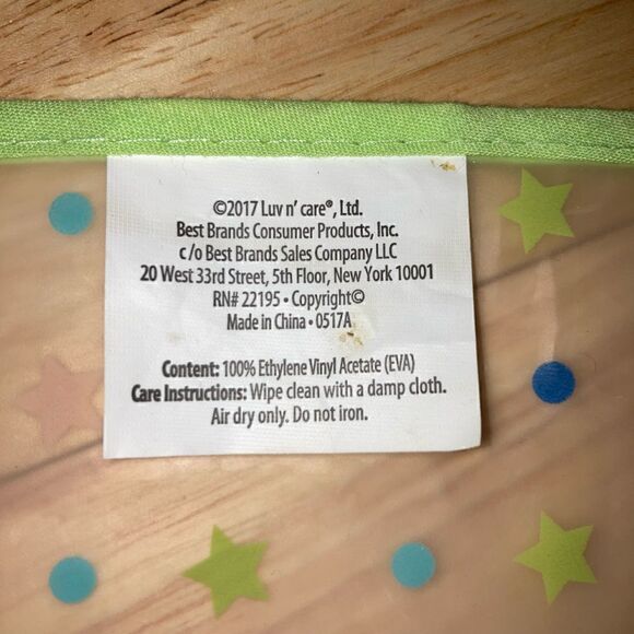 8 Baby Bib Lot, Just Add a Kid, Nuby Easy Clean Bib, Beefeater, Toddler Girl Boy - Picture 8 of 9